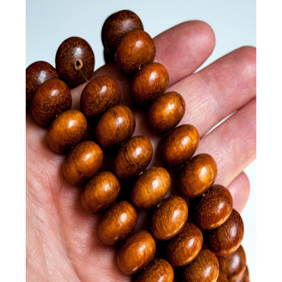 Bayong wooden beads 40cm strand